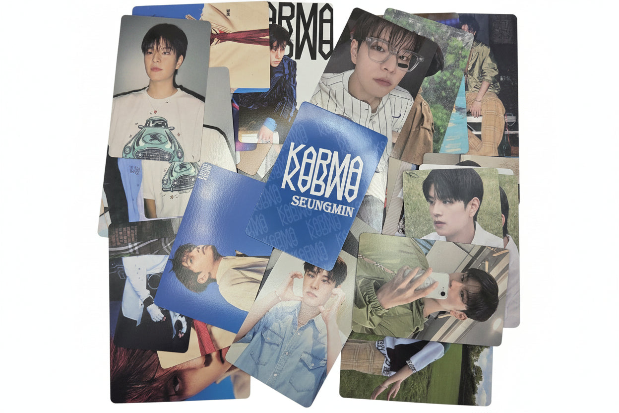 Seungmin “KARMA” Edition Photocard Pack – 5 Random Cards