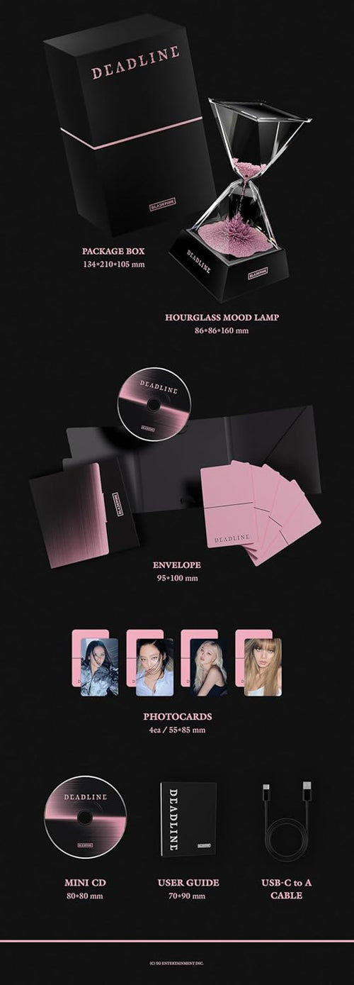BLACKPINK – DEADLINE (Hourglass Mood Lamp Ver.) [Limited Album]