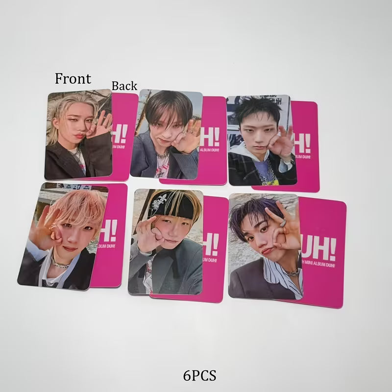 P1Harmony DUH Album – Official OT6 Photocard Set (6pcs)