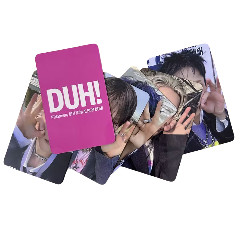 P1Harmony DUH Album – Official OT6 Photocard Set (6pcs)