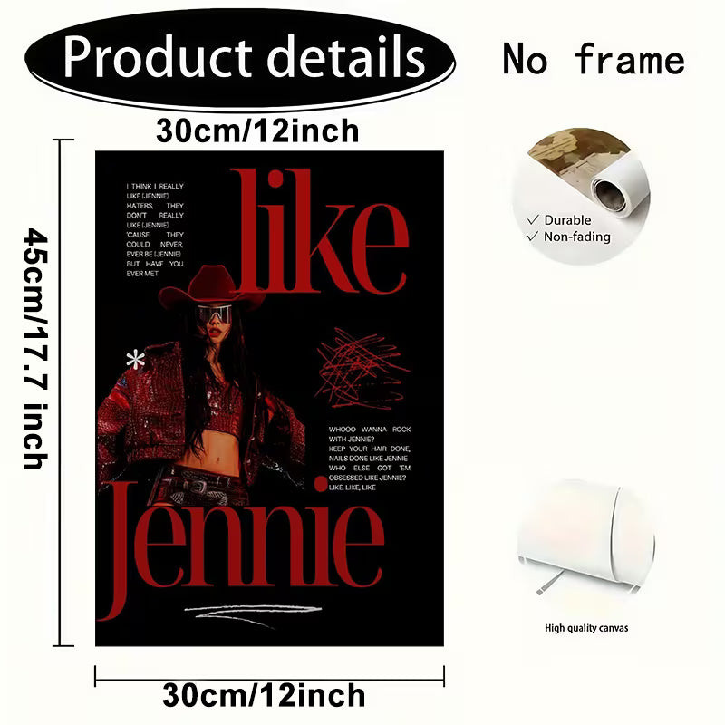 Jennie – Canvas Poster BLACKPINK