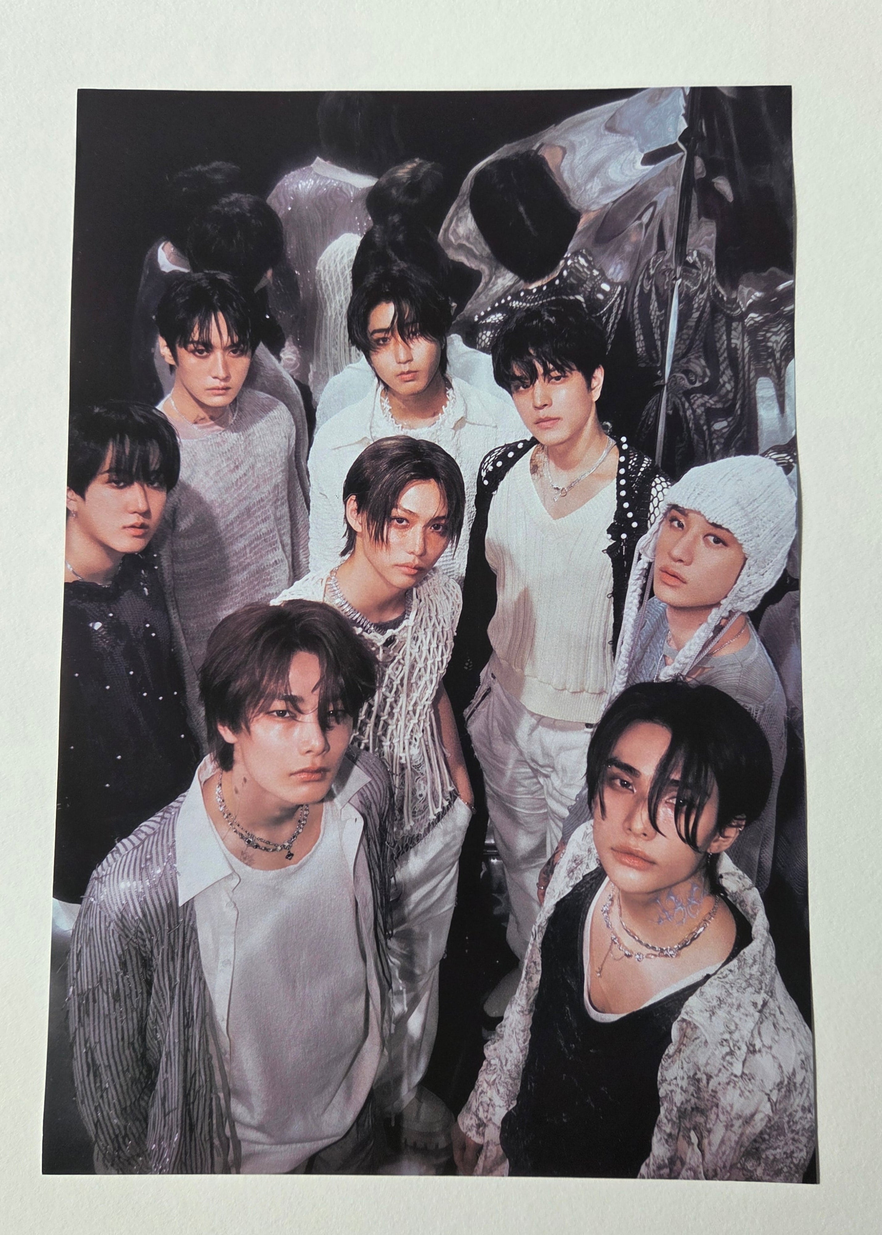 Group photo of people on a white background