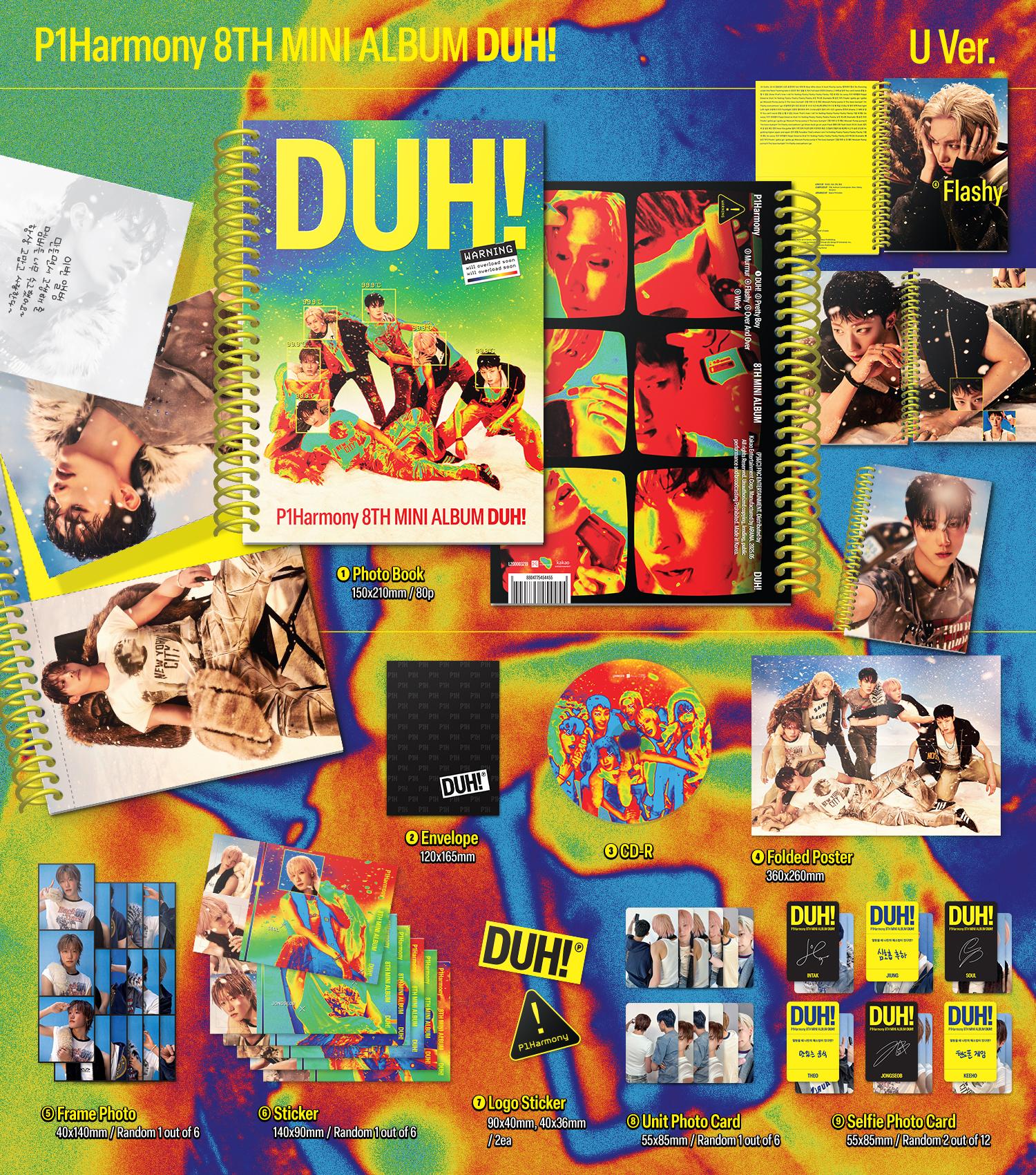 P1Harmony – DUH! (8th Mini Album)
