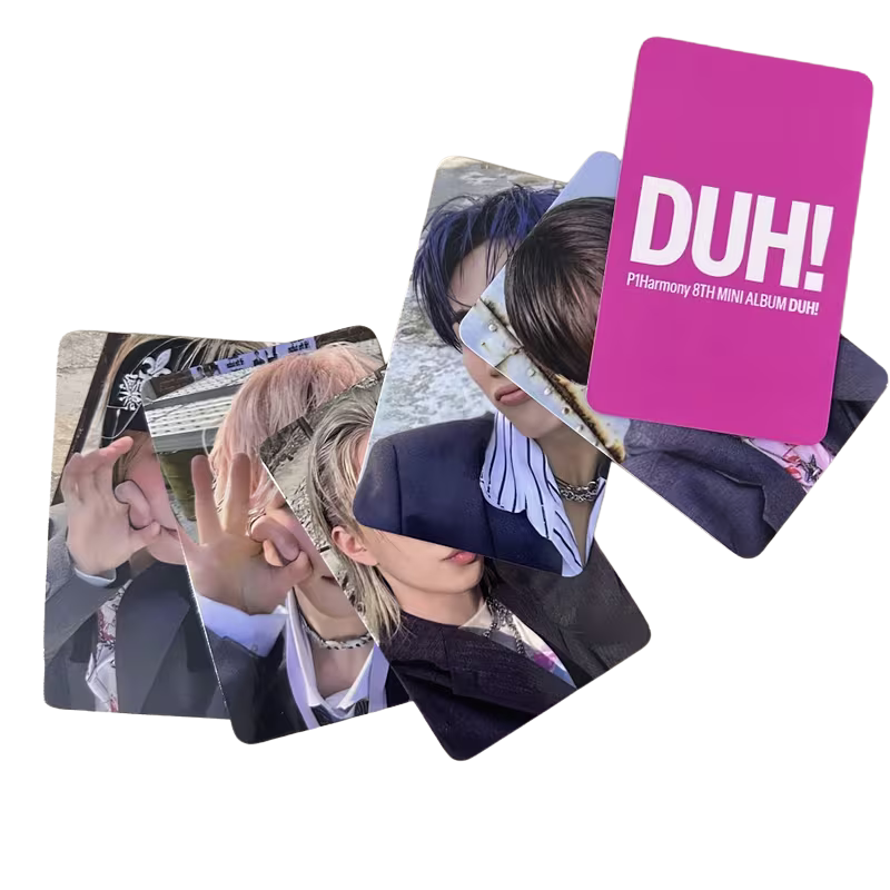 P1Harmony DUH Album – Official OT6 Photocard Set (6pcs)