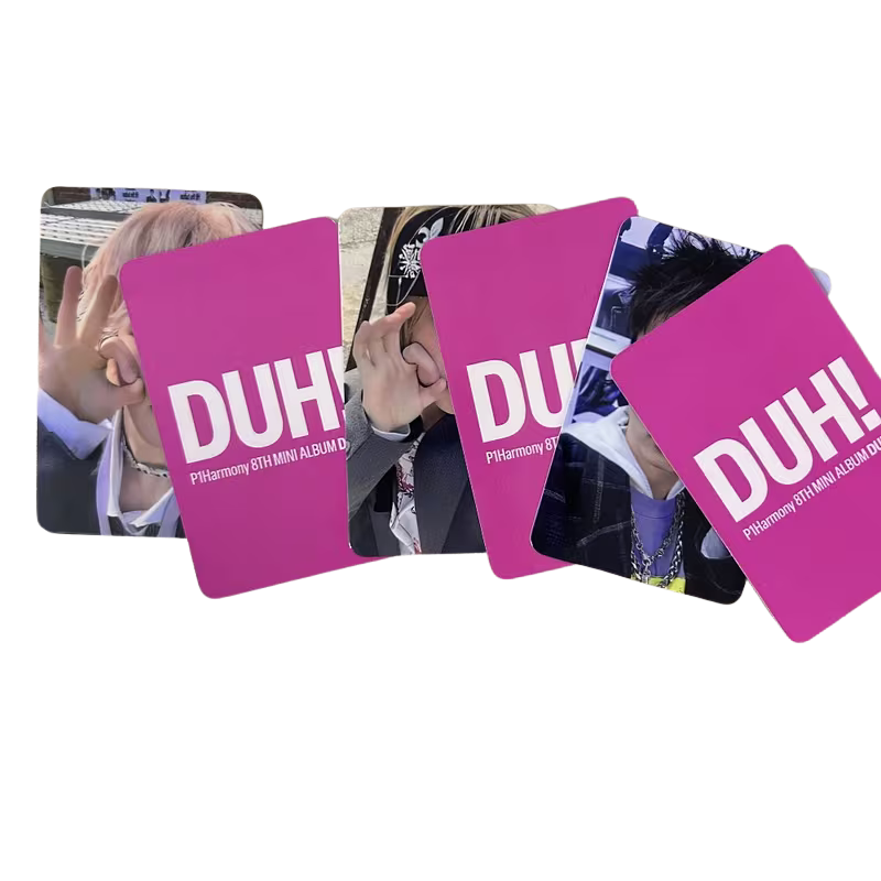P1Harmony DUH Album – Official OT6 Photocard Set (6pcs)